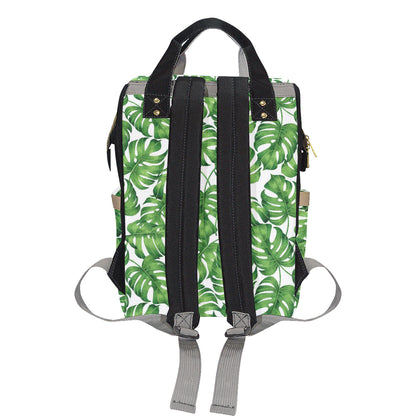 Palm Leaves Pattern Print Design PL08 Diaper Bag Backpack