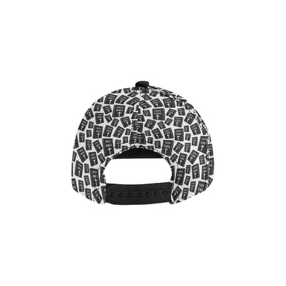 Christian Holy Bible Book Pattern Snapback Cap