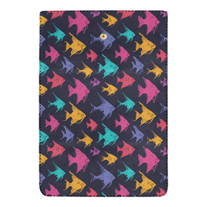 Angelfish Colorful Pattern Print Design 03 Women's Trifold Wallet