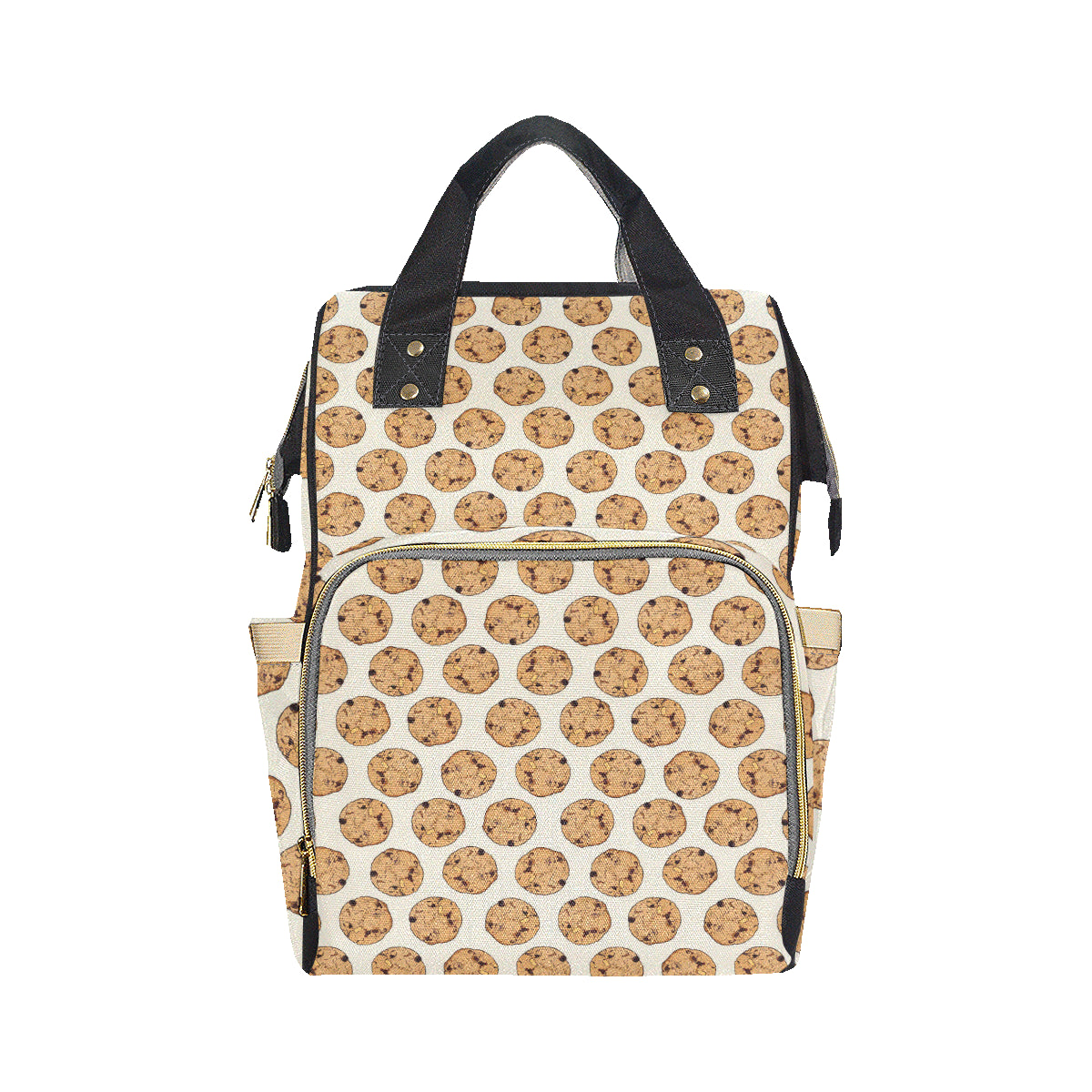 Cookie Pattern Print Design 05 Diaper Bag Backpack