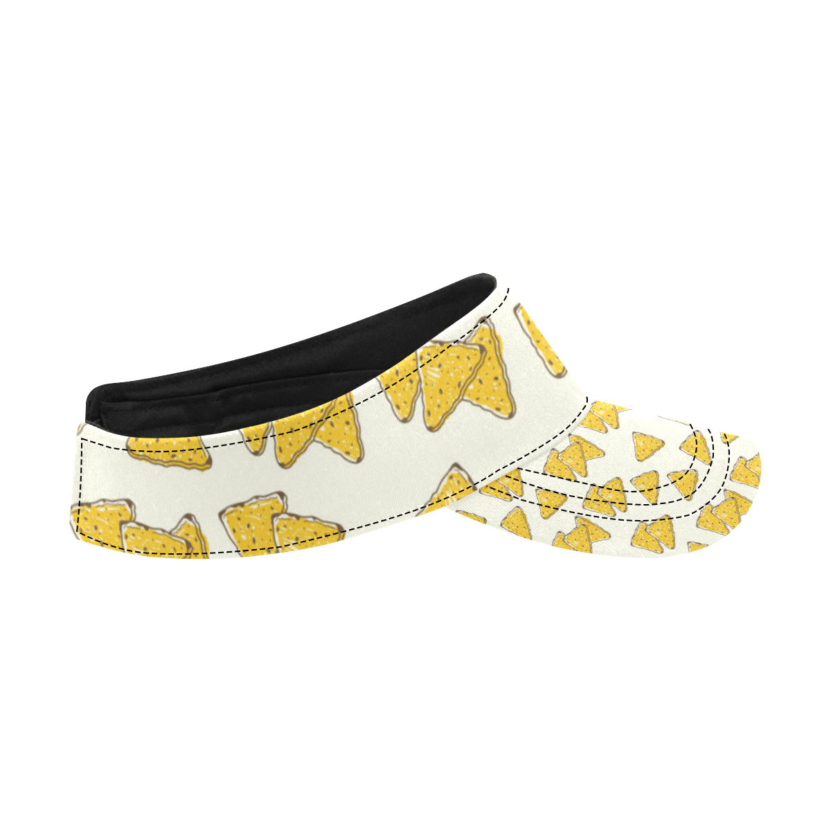 Nachos Pattern Print Design A01 Unisex Sun Visor