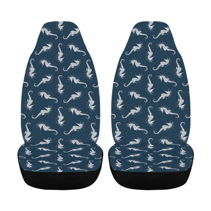 SeaHorse Print Design LKS402 Car Seat Covers