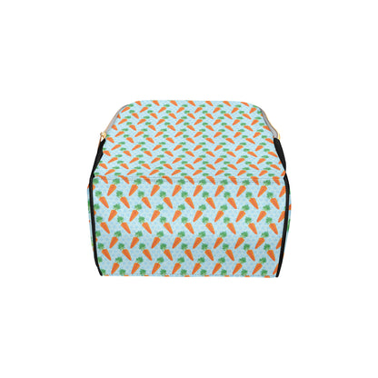 Carrot Pattern Print Design 01 Diaper Bag Backpack