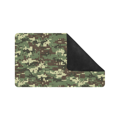 ACU Digital Army Camouflage Rubber Doormat