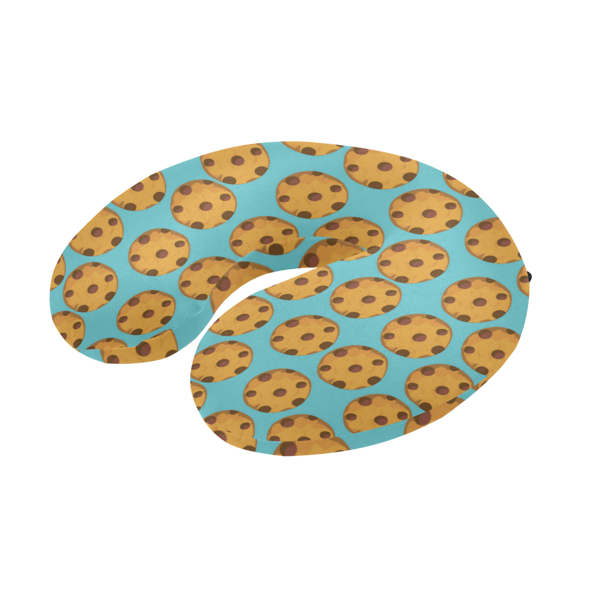 Cookie Pattern Print Design 01 U-Shaped Travel Neck Pillow