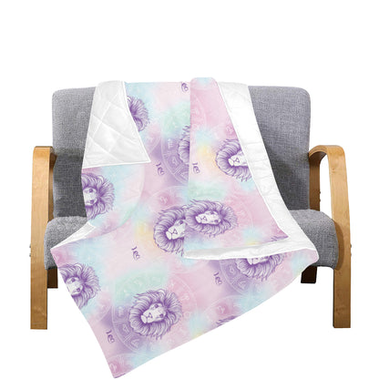 Leo Pattern Print Design 03 Premium Quilt