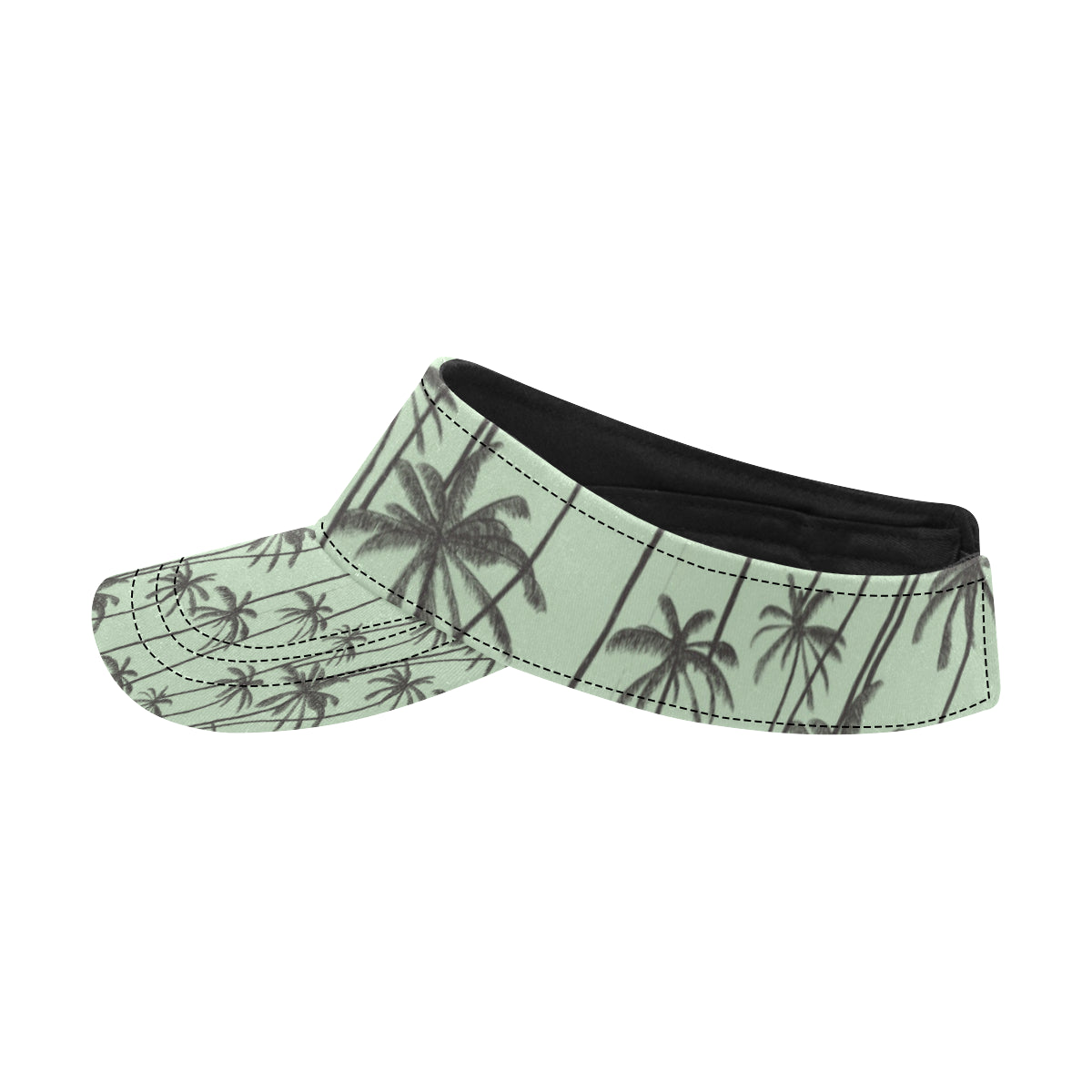 Palm Tree Pattern Print Design A04 Unisex Sun Visor