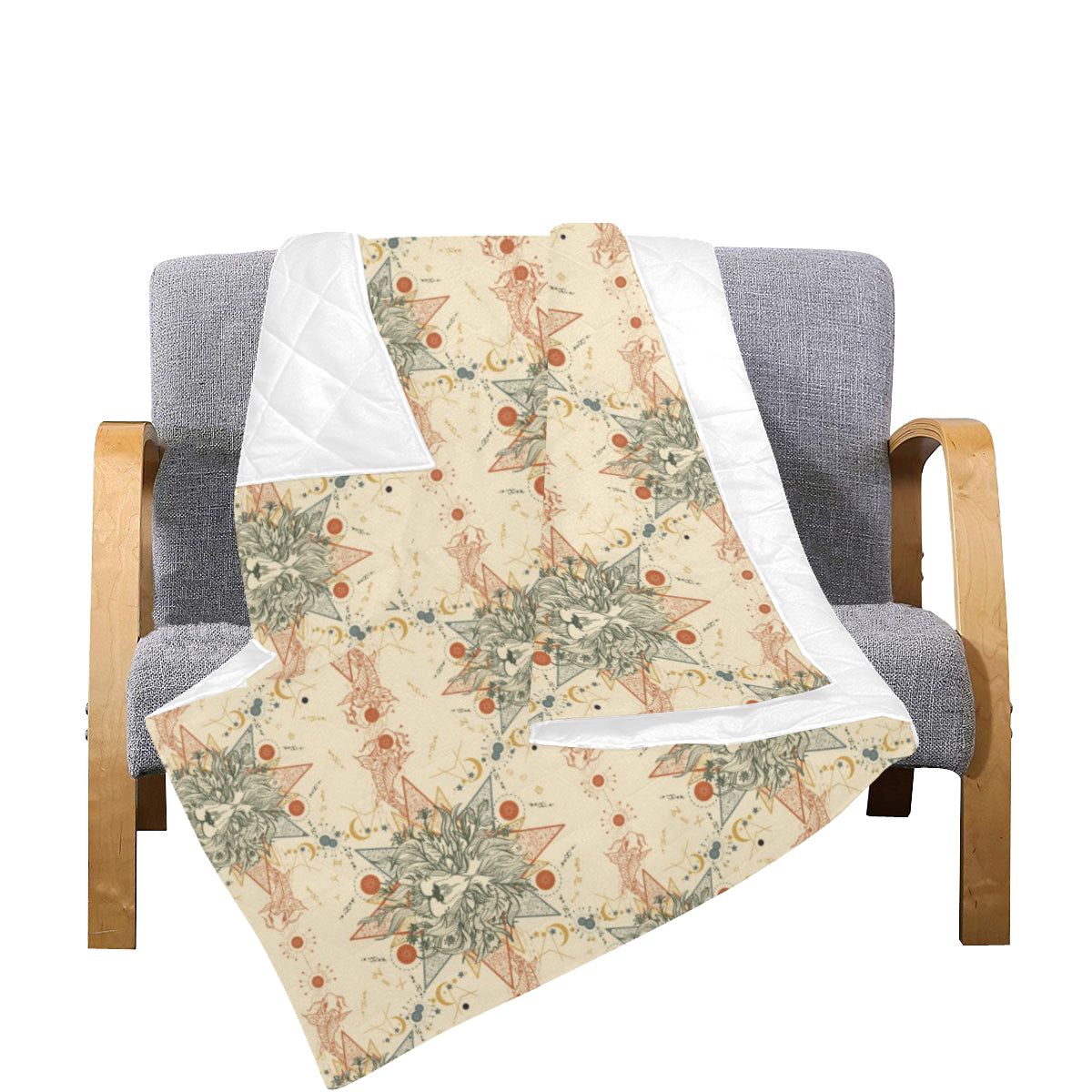 Leo Pattern Print Design 02 Premium Quilt