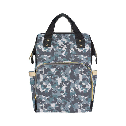 ACU Digital Urban Camouflage Diaper Bag Backpack