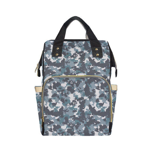 ACU Digital Urban Camouflage Diaper Bag Backpack