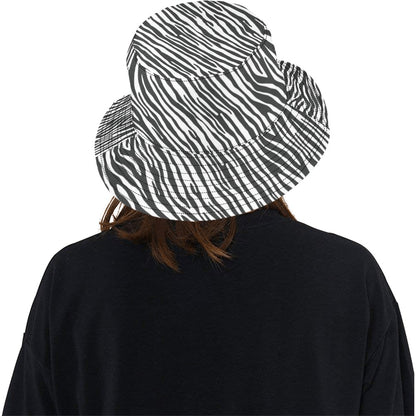 Zebra Classic Print Design LKS302 Unisex Bucket Hat