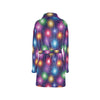 Firework Colorful Print Design LKS301 Women's Fleece Robe