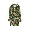 St Patricks Day Print Design LKS303 Women's Fleece Robe