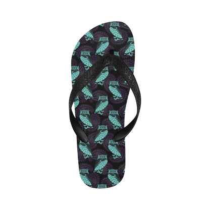 Tribal Pattern Print Design LKS3010 Flip Flops