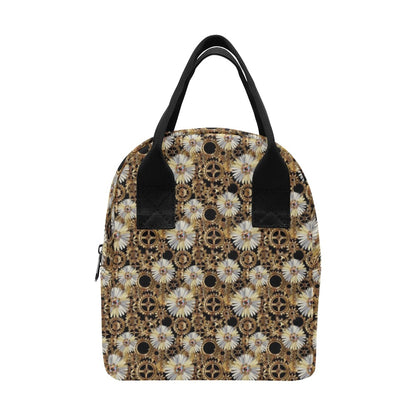 Steampunk Print Design LKS305 Insulated Lunch Bag