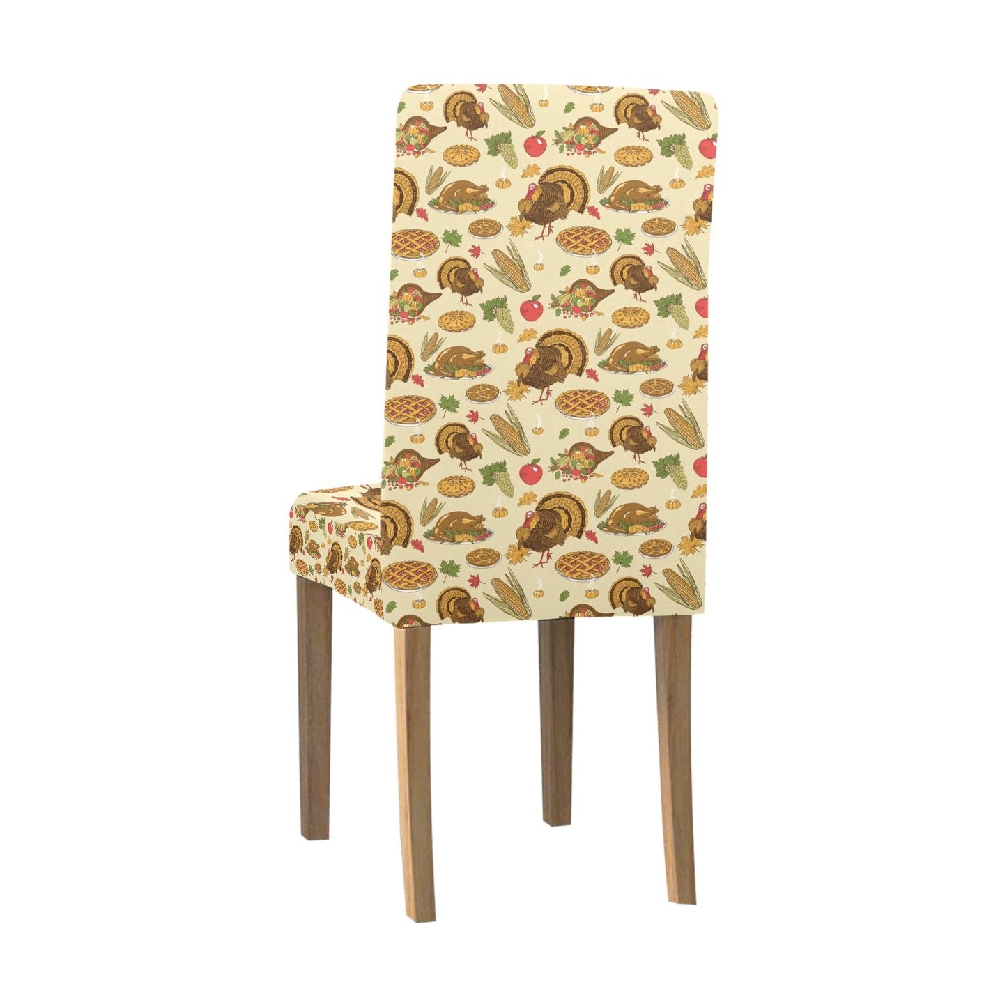 Thanksgiving Print Design LKS302 Dining Chair Slipcover