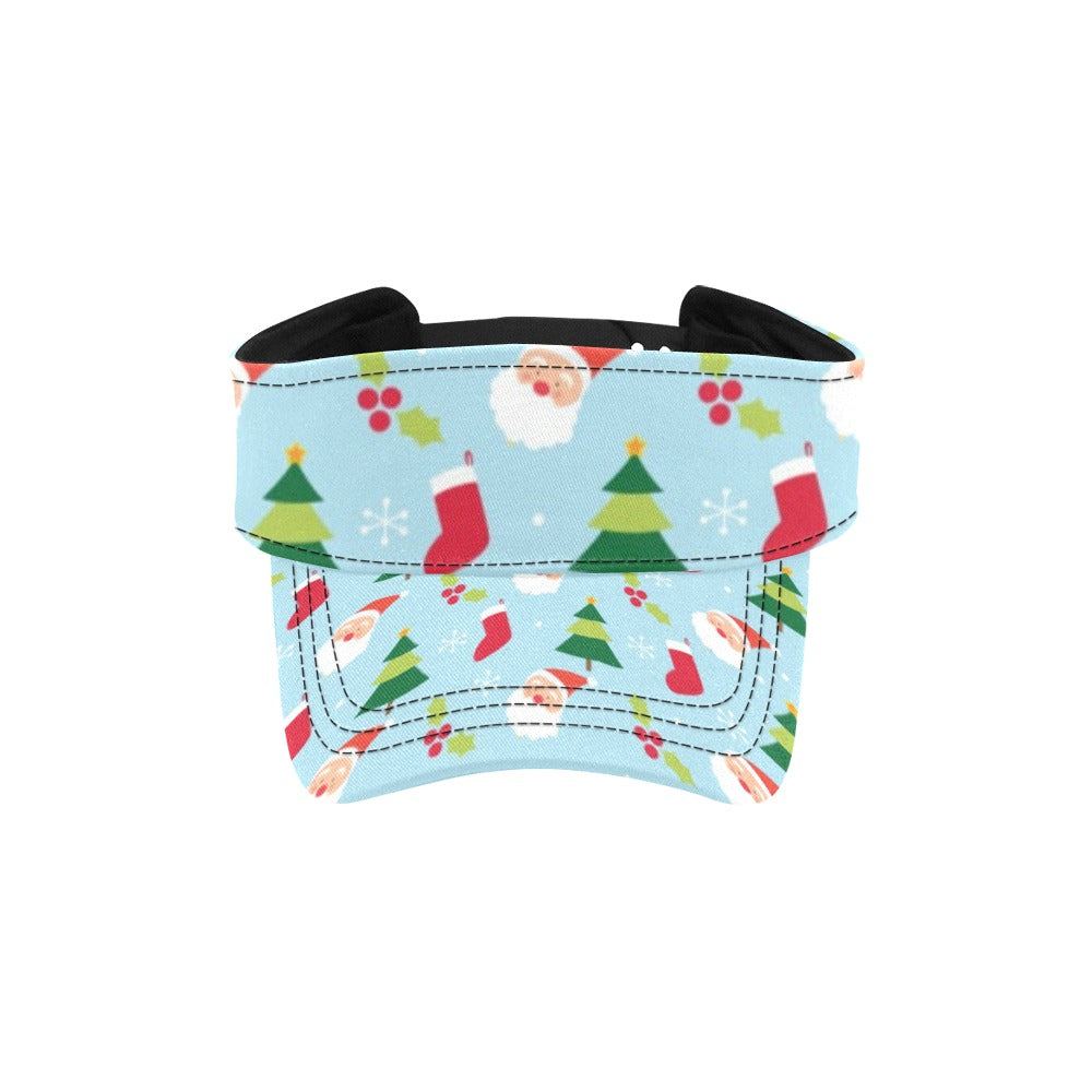 Santa Themed Print Design LKS301 Unisex Sun Visor