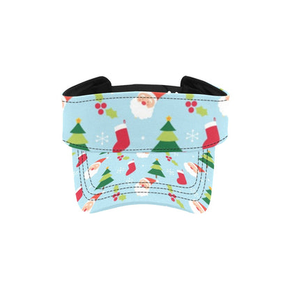 Santa Themed Print Design LKS301 Unisex Sun Visor