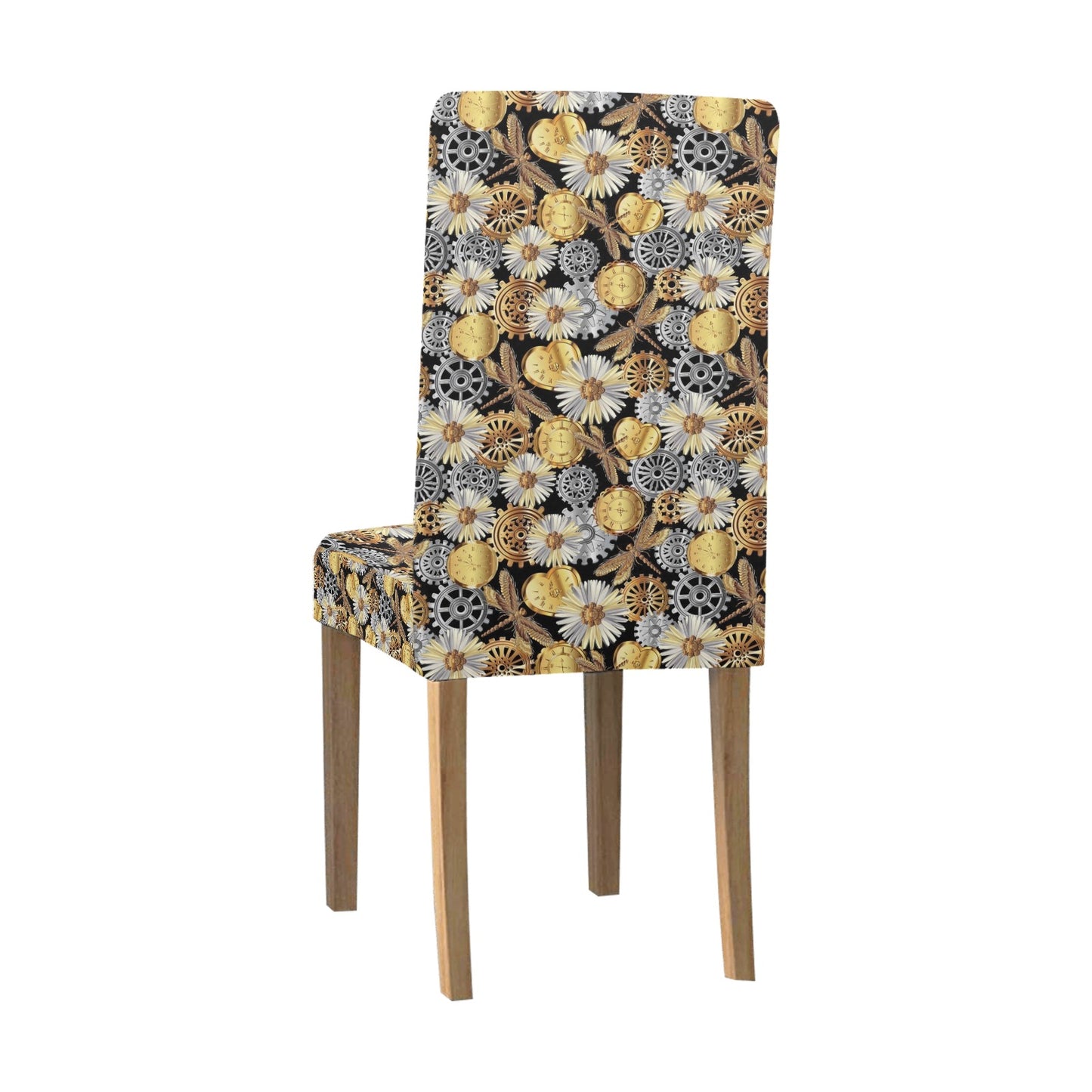 Steampunk Dragonfly Print Design LKS302 Dining Chair Slipcover
