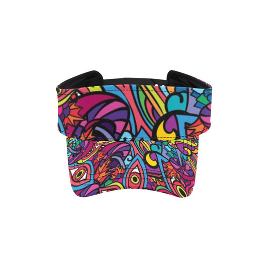 Trippy Print Design LKS302 Unisex Sun Visor