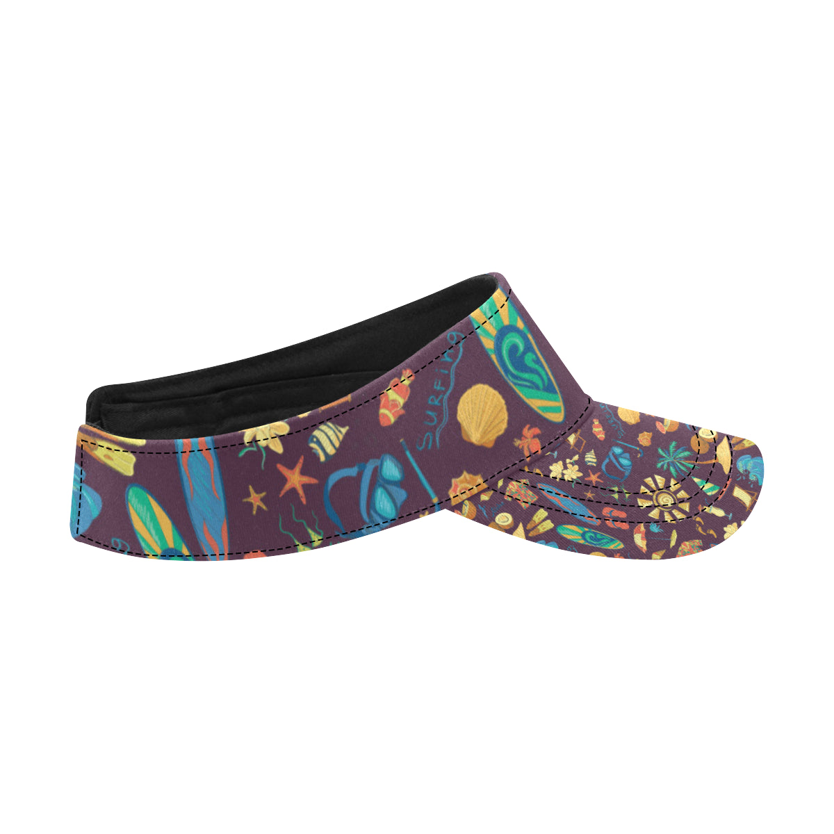 Aloha Hawaii Pattern Print Design 01 Unisex Sun Visor