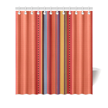 Mexican Pattern Print Design 05 Shower Curtain