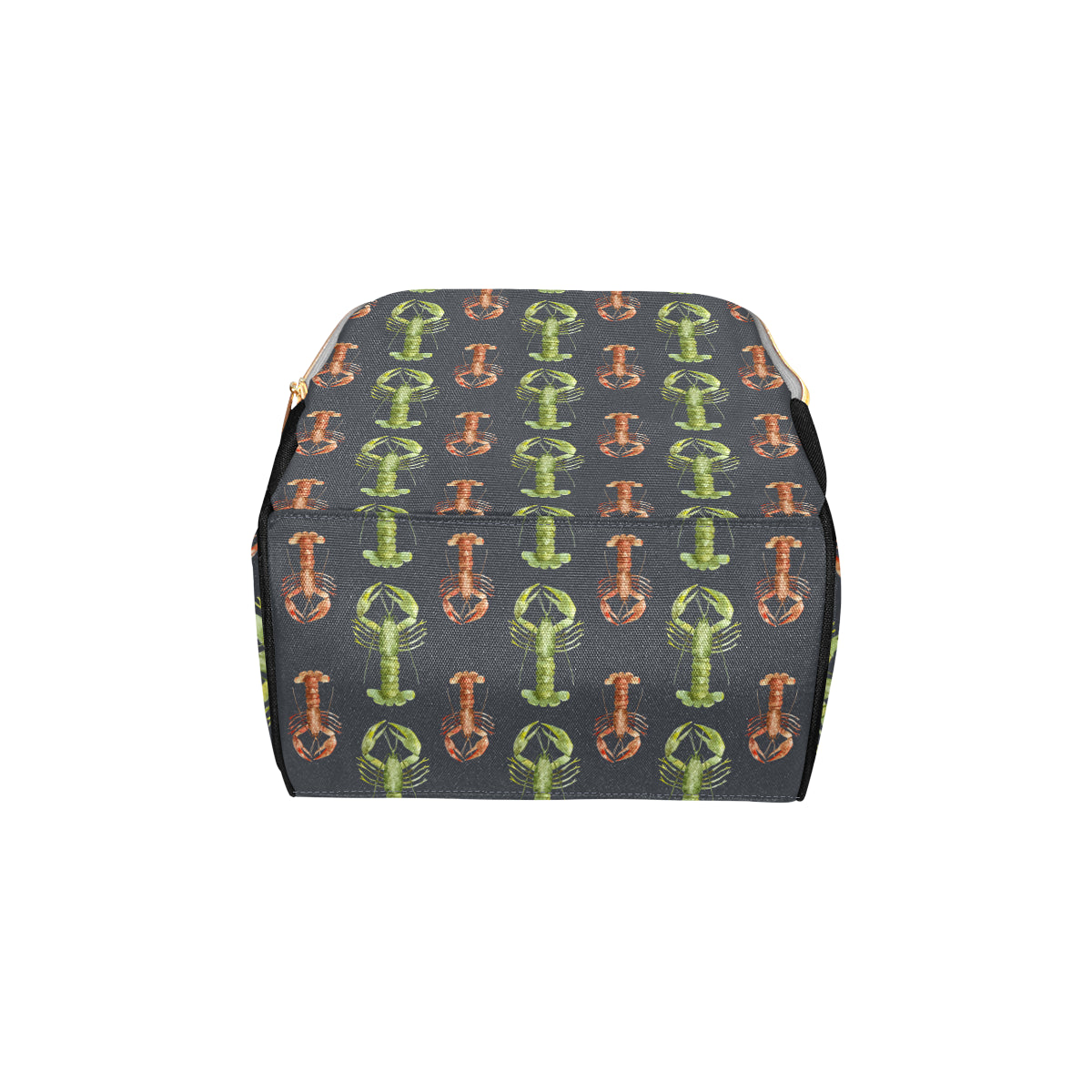 Lobster Pattern Print Design 01 Diaper Bag Backpack