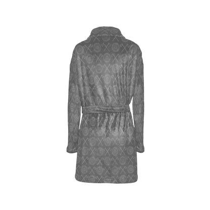 Vikings Print Design LKS303 Women's Fleece Robe