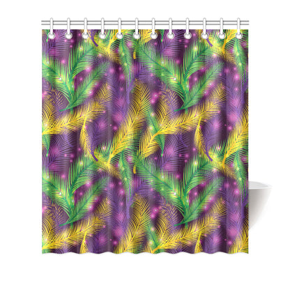 Mardi Gras Pattern Print Design 09 Shower Curtain
