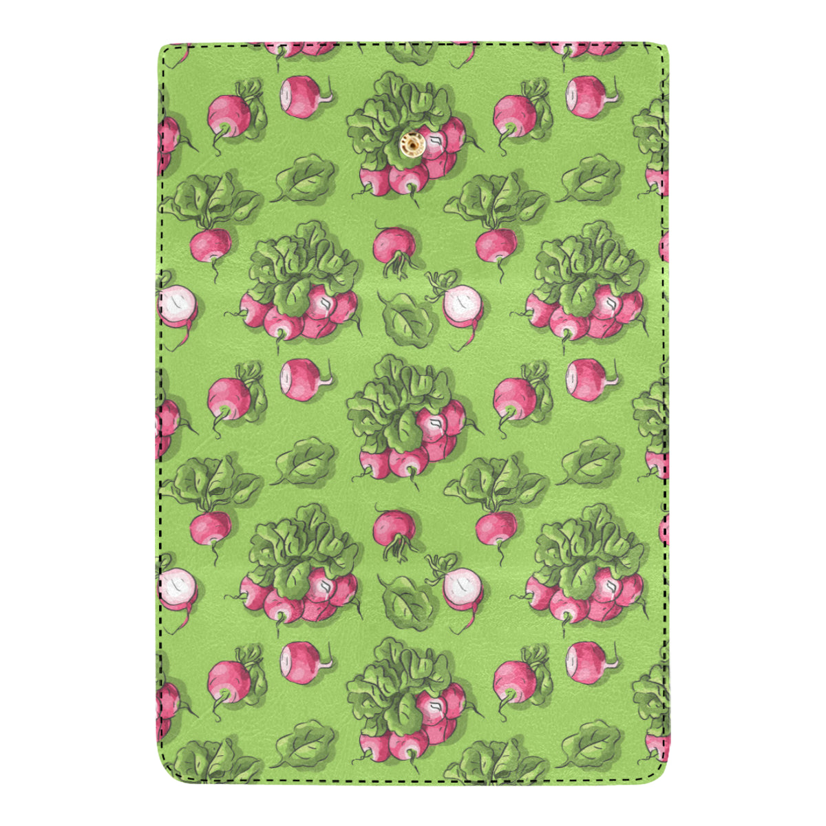 Radish Pattern Print Design A05 Women's Trifold Wallet