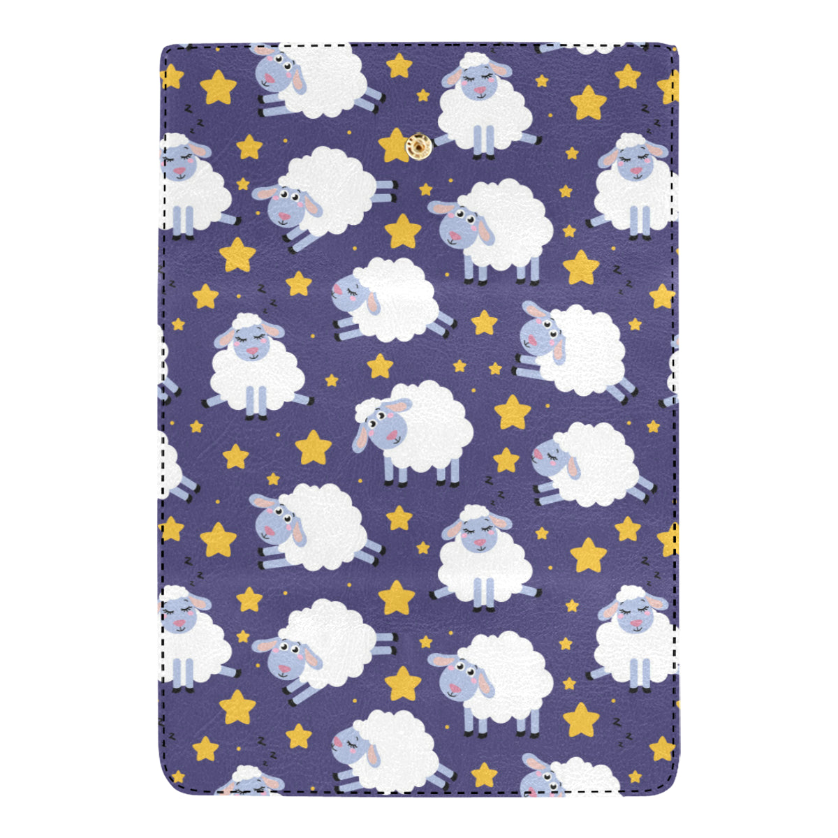 Sheep Pattern Print Design 03 Women's Trifold Wallet