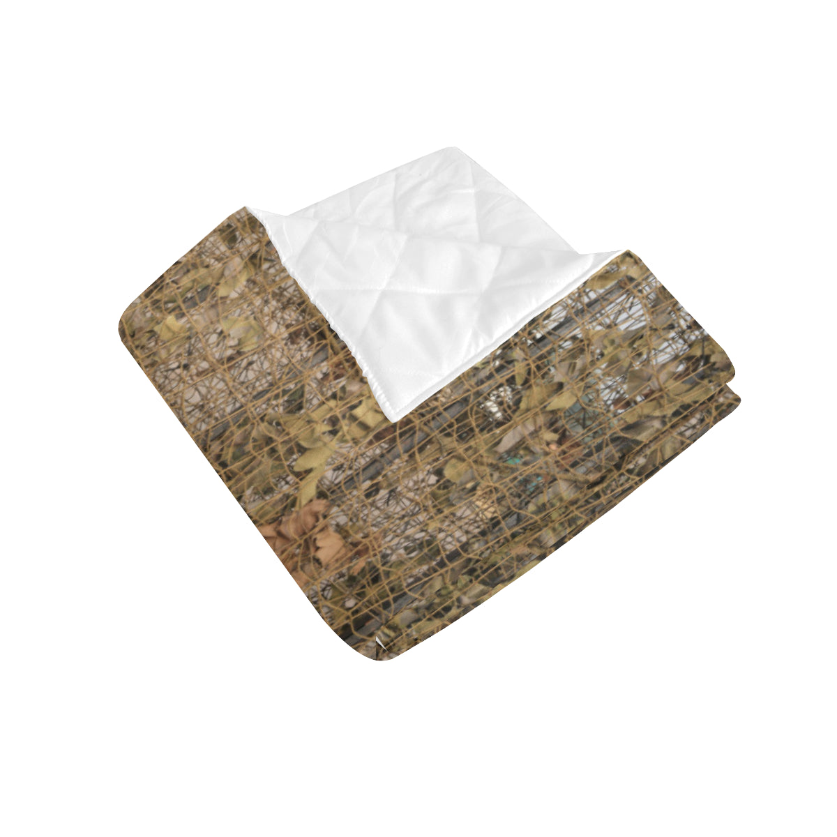 Camouflage Realtree Pattern Print Design 01 Premium Quilt