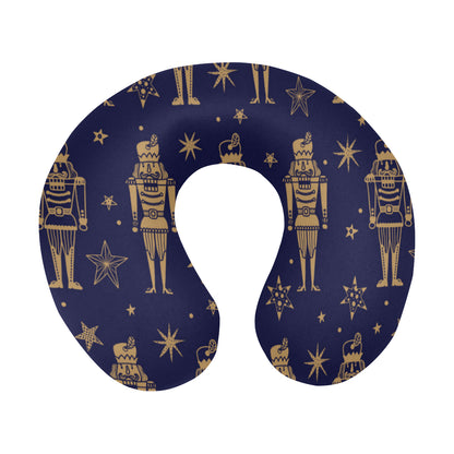 Nutcracker Pattern Print Design A05 U-Shaped Travel Neck Pillow