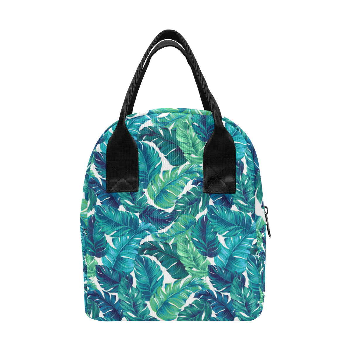 Brightness Tropical Palm Leaves Insulated Lunch Bag