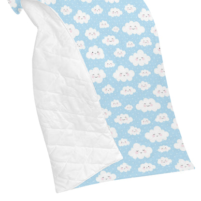 Cloud  Pattern Print Design 02 Premium Quilt