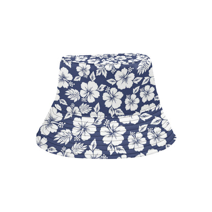 Hibiscus Pattern Print Design HB012 Unisex Bucket Hat