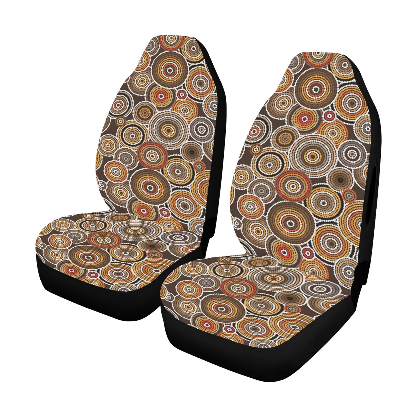 Aboriginal Print Design LKS402 Car Seat Covers