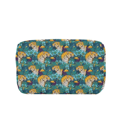 Tiger Tropical Print Design LKS301 Insulated Lunch Bag