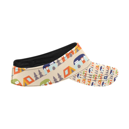 Camper Tent Pattern Print Design 03 Unisex Sun Visor