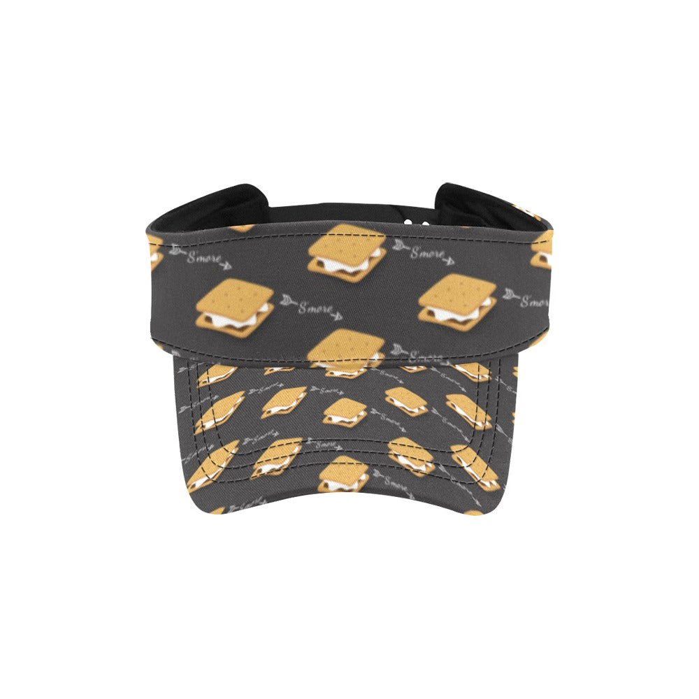 S_Mores Print Design LKS301 Unisex Sun Visor