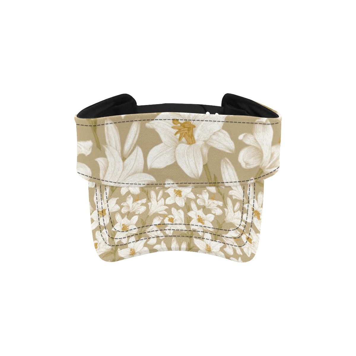Lily Pattern Print Design LY07 Unisex Sun Visor