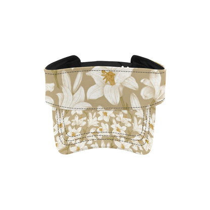 Lily Pattern Print Design LY07 Unisex Sun Visor