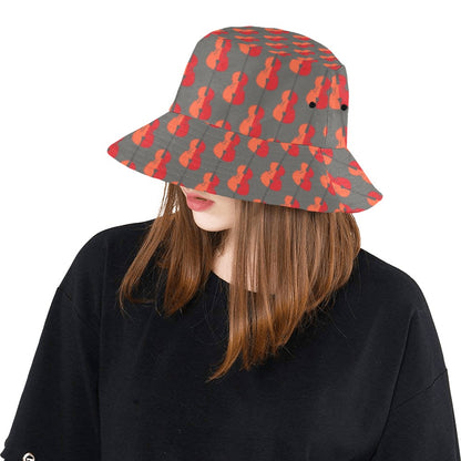 Cello Print Design LKS401 Unisex Bucket Hat
