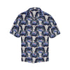 Buffalo Head Print Design LKS402 Men's Men's Hawaiian Shirt