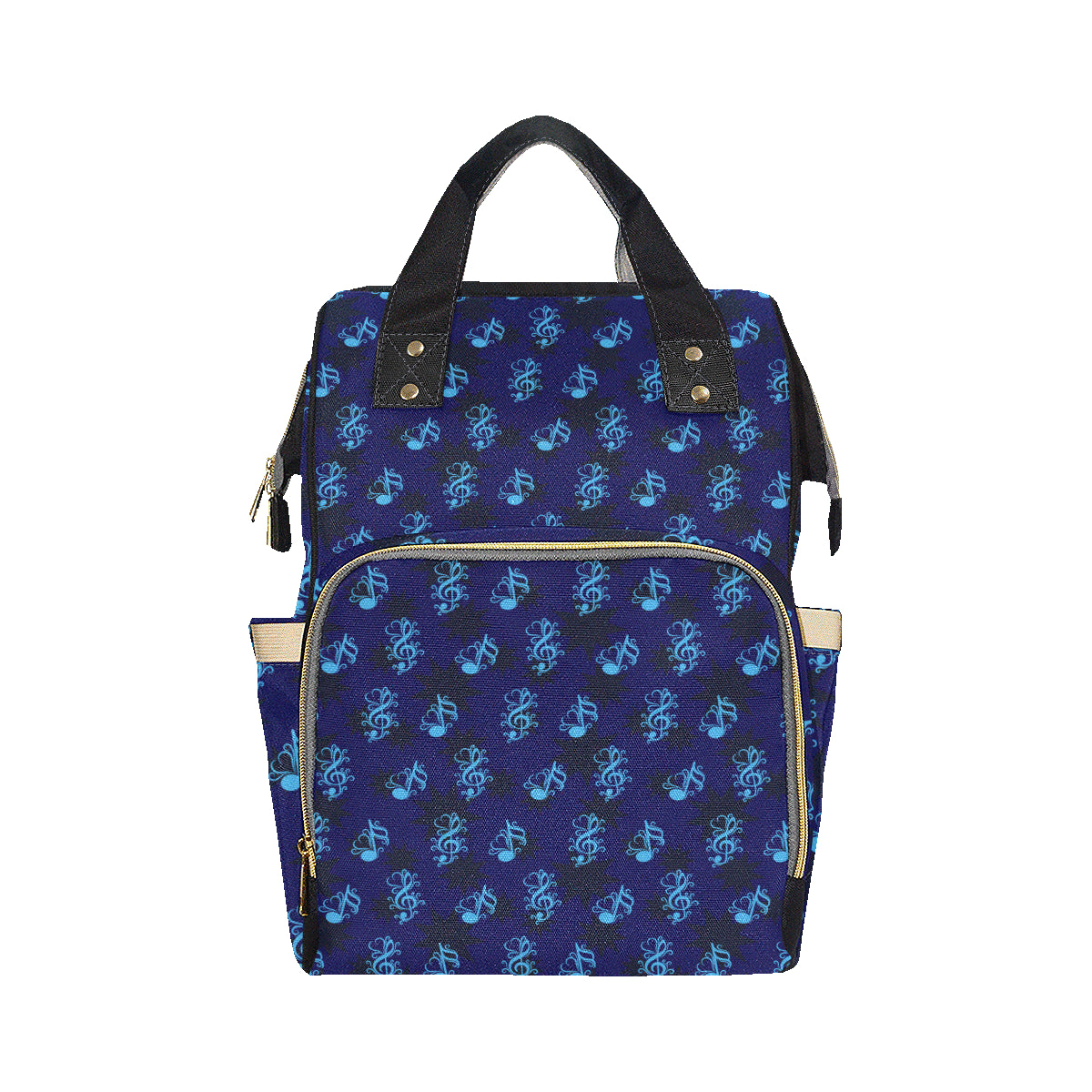 Music note Pattern Print Design A04 Diaper Bag Backpack