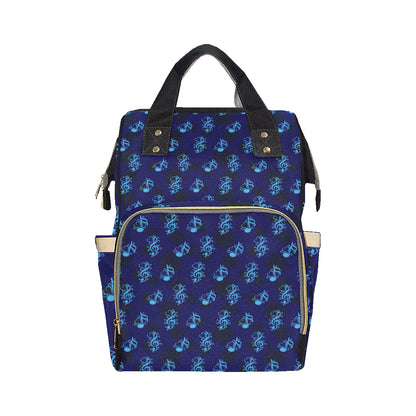 Music note Pattern Print Design A04 Diaper Bag Backpack