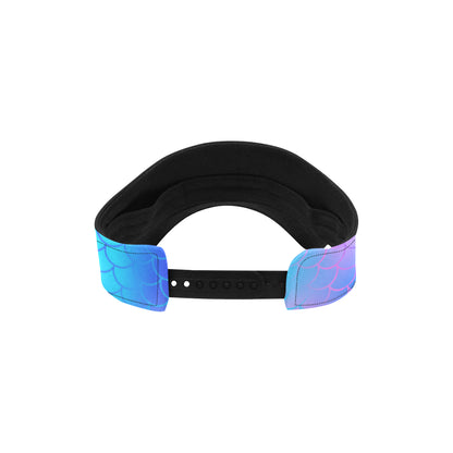 Mermaid Scales Pattern Print Design 04 Unisex Sun Visor