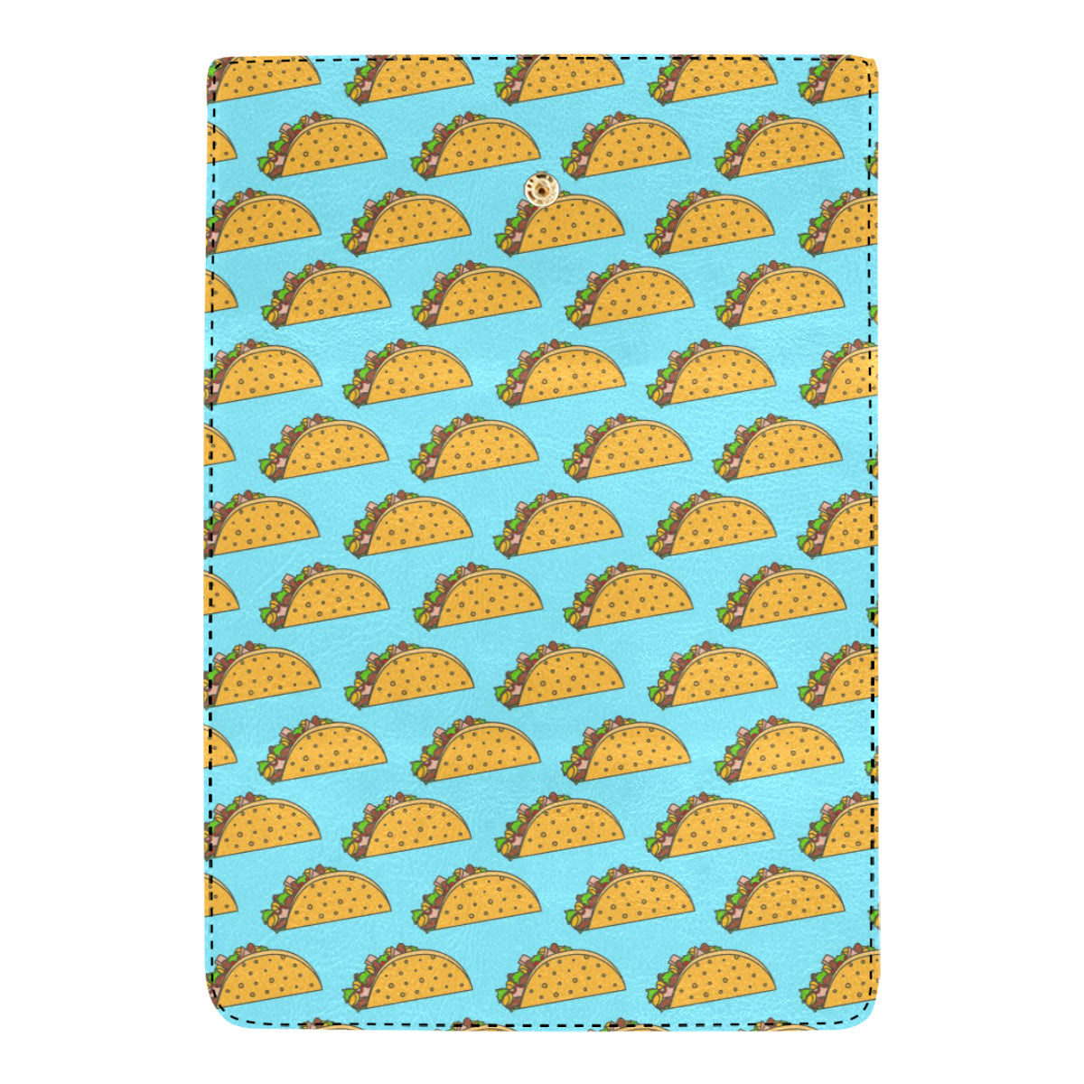 Taco Pattern Print Design TC03 Women's Trifold Wallet