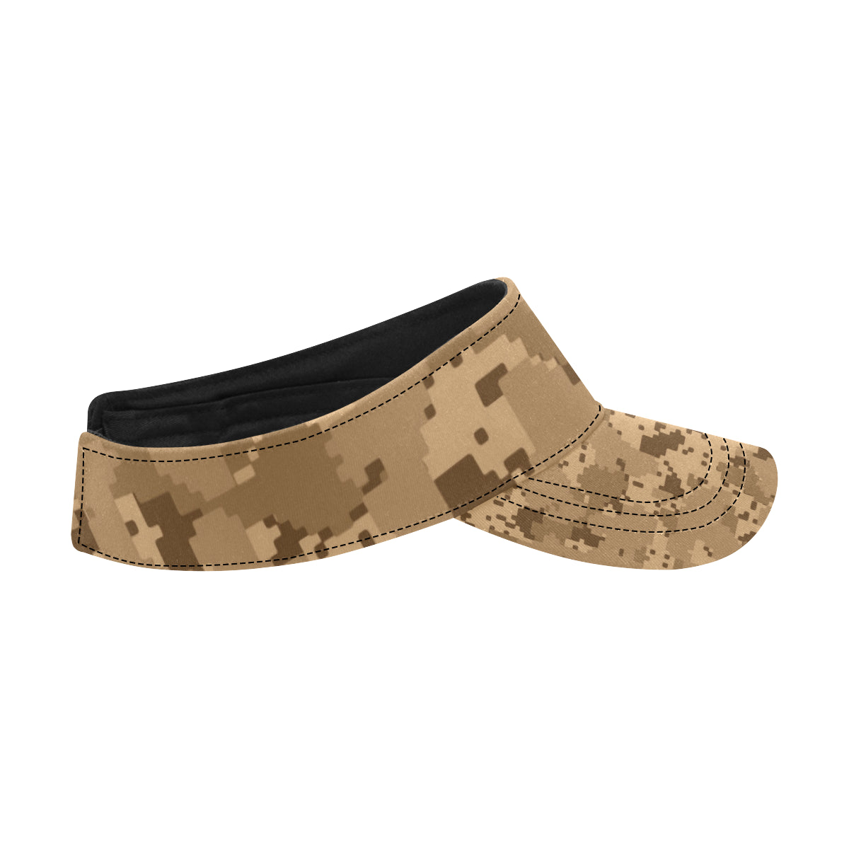 ACU Desert Digital Pattern Print Design 01 Unisex Sun Visor