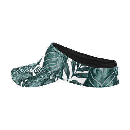 Tropical Palm Leaves Pattern Unisex Sun Visor